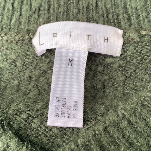Dark Green Nordstrom Soft Wool Sweater, size M - Picture 4 of 4